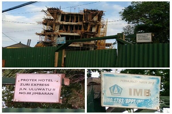 Dinas Perijinan Badung Sebut IMB Sesuai Aturan, Tapi Pemilik Hotel Zuri Express Akan Segera Dipanggil 