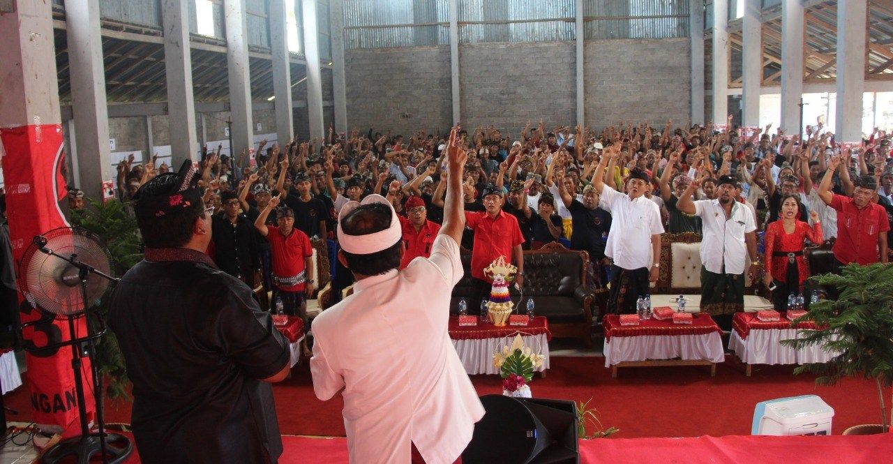 21 Desa Di Kecamatan Seririt Siap Menangkan Koster-Ace 80 Persen Suara