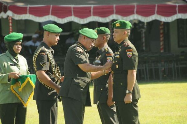 Sertijab Danyonif Mekanis 741/GN 