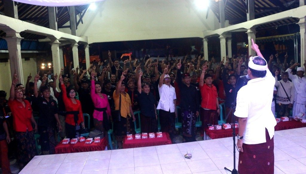 Tua-Muda Kompak Satu Jalur Dukung BAGIA dan Koster-Ace